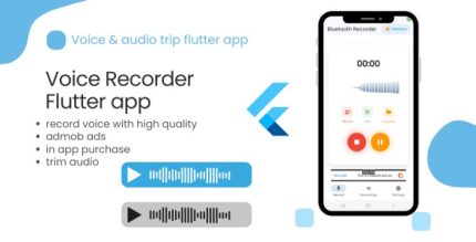 Voice recorder voice recording flutter app voice memos codermarket.jpg