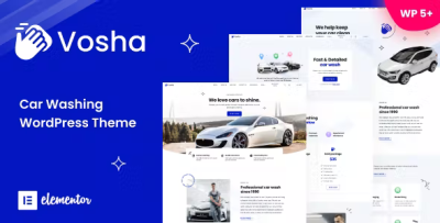 Vosha car wash cleaning service wordpress theme codermarket.png