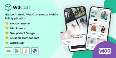W3cart native android woocommerce full mobile application codermarket.jpg