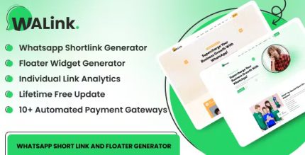 Walink whatsapp shortlink and floater generator codermarket.jpg