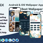 Wallx wallpaper app flutter admob onesignal codermarket.png