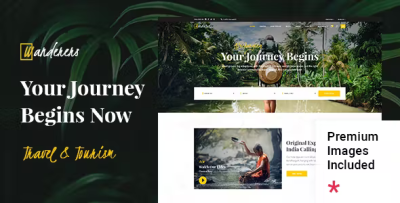 Wanderers adventure travel tourism theme codermarket.png