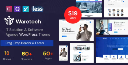 Waretech it solutions technology wordpress theme codermarket.png