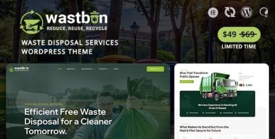 Wastbin waste disposal recycling services wordpress theme codermarket.jpg