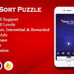 Water sort puzzle admob unity ads push noti codermarket.png