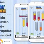 Water sorting puzzle game android studio project with admob ads ready to.jpeg