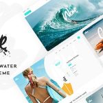 Waveride surfing and water sports theme codermarket.jpeg