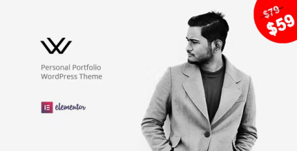 Waxon personal portfolio wordpress theme codermarket.png