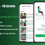 Wecare donation charity fundraising react native cli app ui kit .jpg