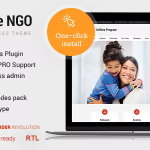 Welfare ngo nonprofit organization charity theme codermarket.png