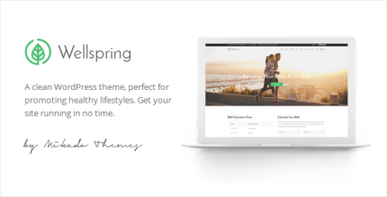 Wellspring health lifestyle wellness theme codermarket.png