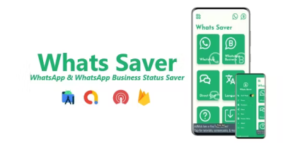 Whats saver whatsapp whatsapp business status saver admob firebase .png