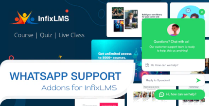 Whatsapp chat support infixlms module codermarket.png