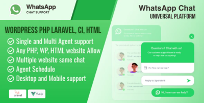 Whatsapp chat universal platform wordpress php html standalone software .png