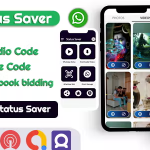 Whatsapp status videos photos saver app admob facebook bidding onesignal.png