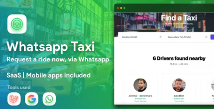 Whatsapp taxi saas taxi ordering via whatsapp codermarket.png