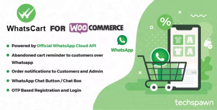 Whatscart whatsapp abandoned cart recovery order notifications chat box .png