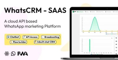 Whatscrm chatbot flow builder api access whatsapp crm saas system .jpeg