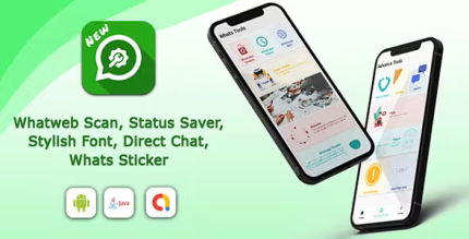 Whatstools scan status saver stylish font direct chat whats sticker .png