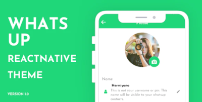 Whatsup react native theme template codermarket.png