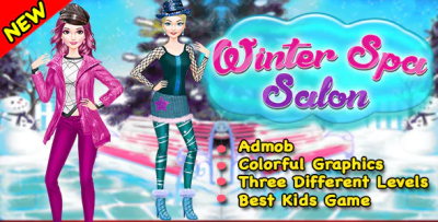 Winter spa salon game for kids ready for publish codermarket.png