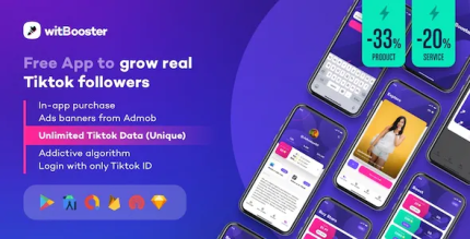 Witbooster free app to grow real tiktok video followers for android .png
