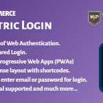 Woocommerce biometric login fingerprint web authentication webauthn .png