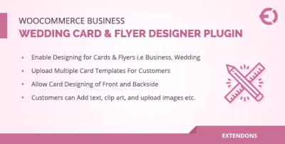 Woocommerce business wedding card flyer designer plugin codermarket.png