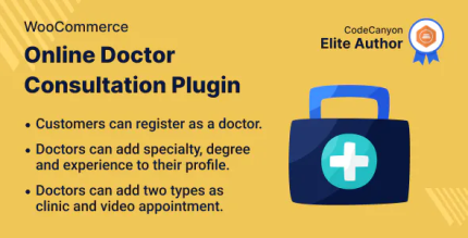 Woocommerce online doctor consultation plugin codermarket.png