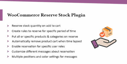 Woocommerce reserve stock reserve quantity on add to cart codermarket.png