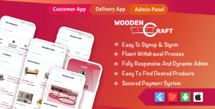 Woodencraft furniture ecommerce flutter mobile app with admin panel single.png