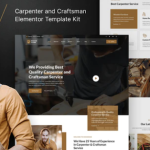 Woodzone carpenter craftsman elementor template kit codermarket.png