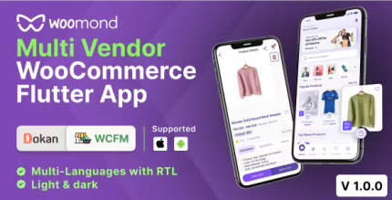 Woomond woocommerce flutter ecommerce mobile app codermarket.png