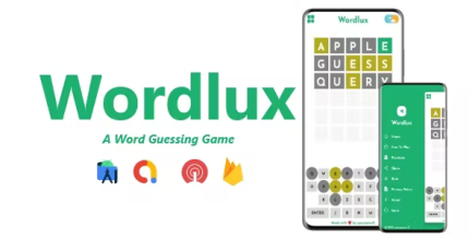 Wordlux a word guessing game app admob firebase onesignal codermarket.png