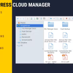 Wordpress cloud manager dropbox google drive s3 folder sharing .png