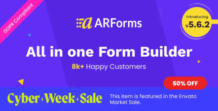 Wordpress form builder plugin contact form arforms codermarket.png