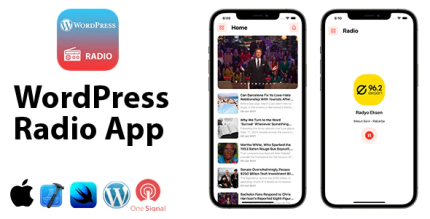 Wordpress radio app full swiftui ios application codermarket.png