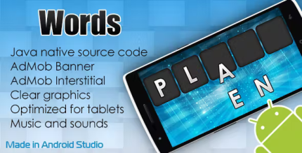 Words game with admob codermarket.png
