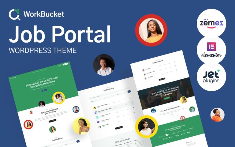 Workbucket job portal recruitment directory wordpress theme.jpg