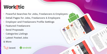 Worketic app marketplace android native app codermarket.png