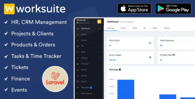 Worksuite hr crm and project management codermarket.png