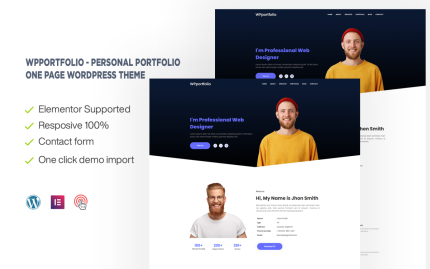 Wpportfolio personal portfolio one page wordpress theme.png