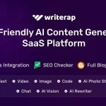 Writerap ai content generator with seo optimizer saas application .jpg
