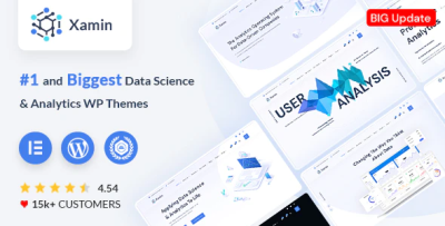 Xamin data science analytics saas wordpress theme codermarket.png