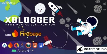 Xblogger comprehensive news app with article video features codermarket.jpg