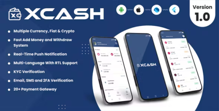Xcash cross platform mobile wallet application merchant app codermarket.png
