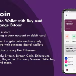 Xcoin crypto wallet with buy and exchange bitcoin flutter app ui kit .png