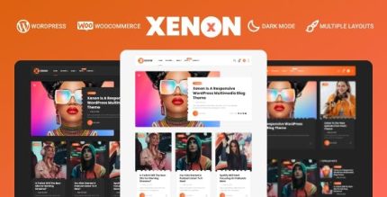 Xenon audio video podcast blog wordpress theme codermarket.jpeg