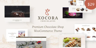 Xocora food bakery woocommerce wordpress theme codermarket.png
