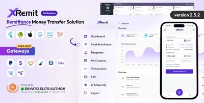 Xremit remittance money transfer full solution codermarket.jpg